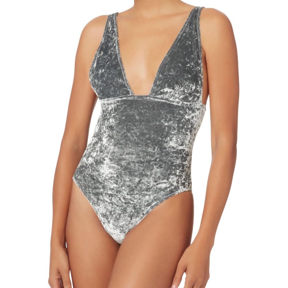 Fleur Du Mal Velvet Bodysuit
